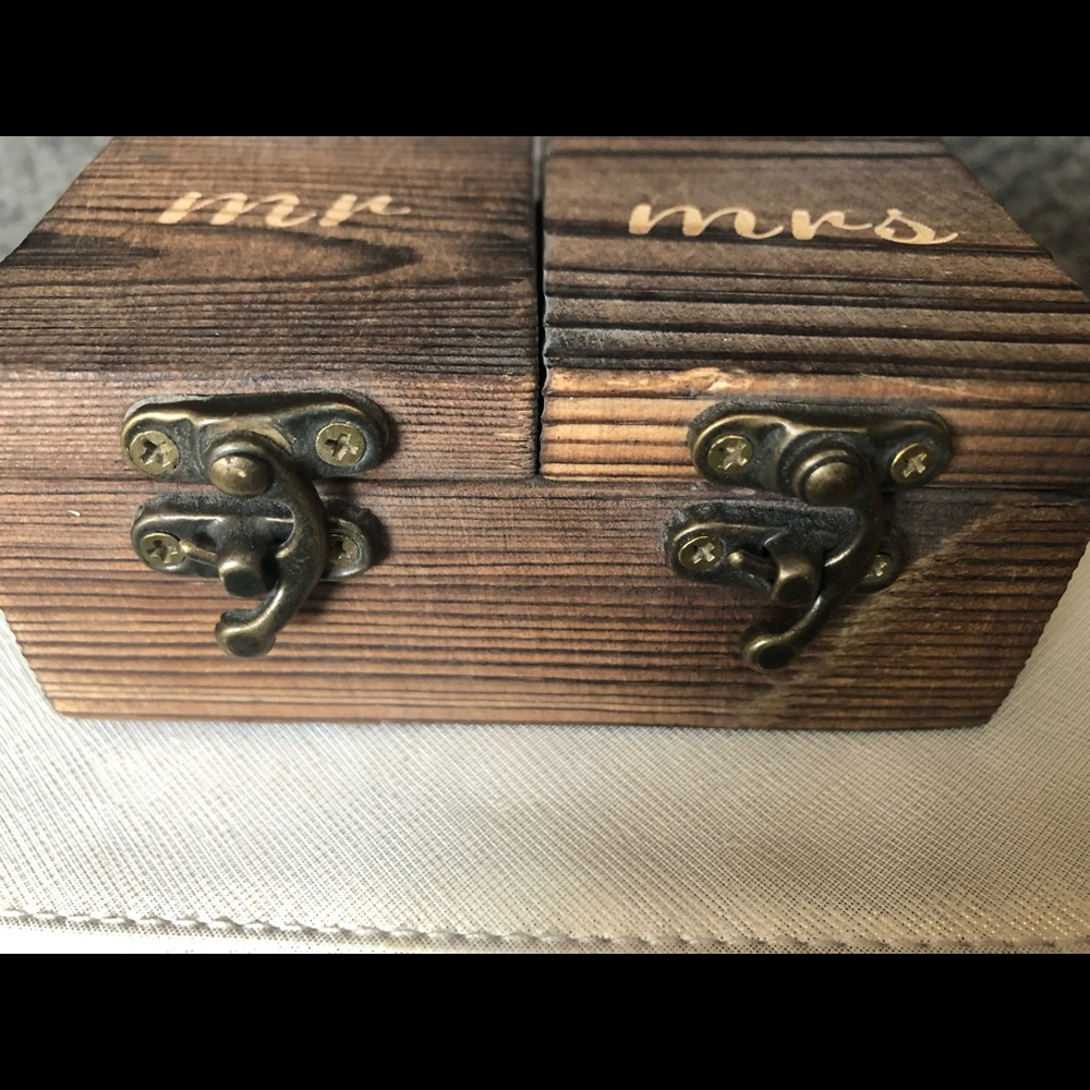 Rustic Wedding Ring Box